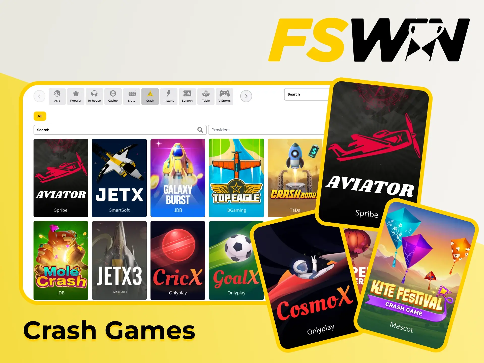 FSWIN Crash Games